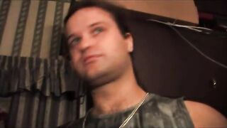 Pregnant russian wife gets fucked by her husband