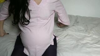 Cheating Pregnant Wife tells husband story about sex with another man (Tit Sucking)