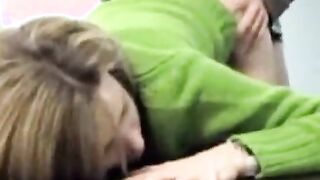 Real cheating wife bent over and doggystyle fucked by boss