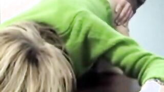 Real cheating wife bent over and doggystyle fucked by boss