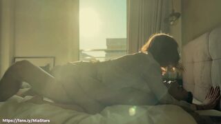 Passionate Cowgirl Fuck and Very Powerful Orgasm of a Beautiful Blonde