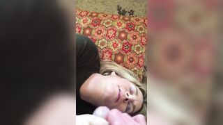 Real wife fucked by husband and friend.
