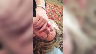 Real wife fucked by husband and friend.