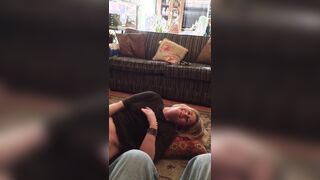 Real wife fucked by husband and friend.