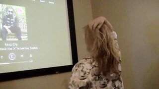 My hubby's friend has a 9 inch cock