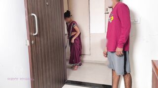 Komal was mopping her broom when a landlord lured her