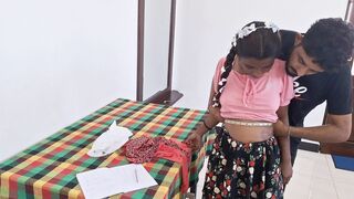 Steprother accidentally gets a chance to fuck stepsister hardcore