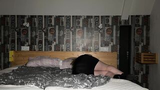 Fucked a busty babe after an afterparty at her boyfriend's apartment