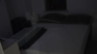 We fuck in the dark after clubbing with the sound of the TV