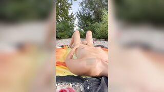 Oops! Got Caught Masturbating on a Beach, but I Kept Going