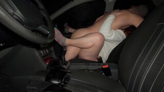 passionately fucking and cumming inside my woman on a rainy night