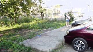 Stranger persuaded Schoolgirl to have sex and let him Cum inside her