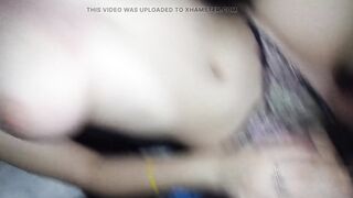 Fucking 18 year old slut in the backseat of a car