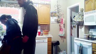 Fucking My Friends Wife - Milf Gets Fucked by Toy Boy on Kitchen Counter