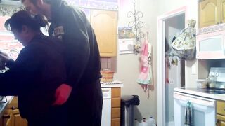 Fucking My Friends Wife - Milf Gets Fucked by Toy Boy on Kitchen Counter