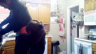 Fucking My Friends Wife - Milf Gets Fucked by Toy Boy on Kitchen Counter