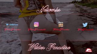 Risky sex on the beach, BBC me and cums too fast in my