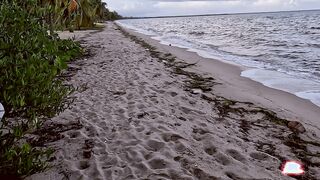 Risky sex on the beach, BBC me and cums too fast in my