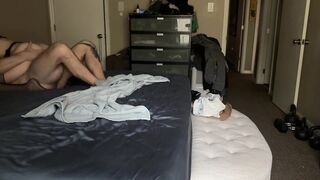 An Honest Look Into a Real World Homemade Amateur Impromptu MFF Threesome w Teen From a Dating App