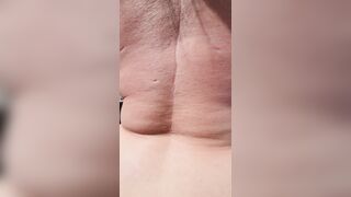 Cute Chubby Milf outdoors
