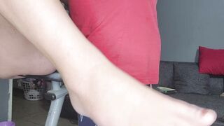 Fucking my wife while she was on her excercise bike