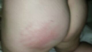 Wife creampie doggy by BBC