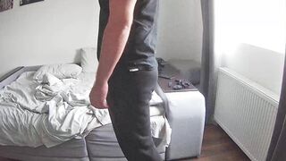 Hot wife fucks hard with our neighbor while I'm at work. Real cheating